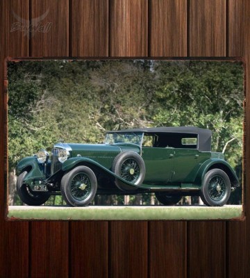 Металлическая табличка Bentley 8 Litre Open Tourer by Harrison